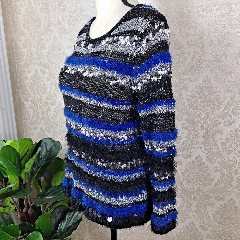 Ruby Rd Size Small Black/Blue/Gray/Silver Light S… - image 5